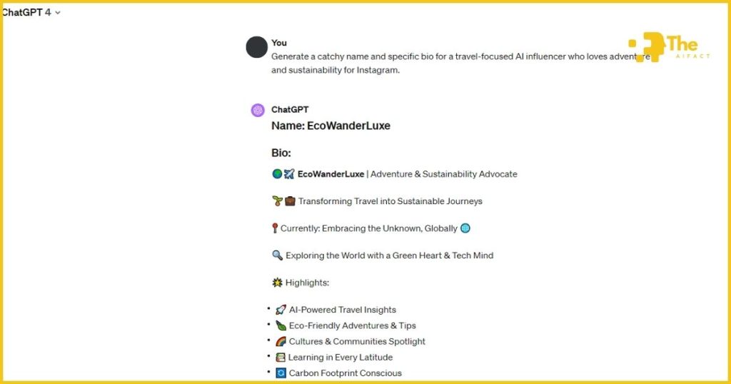 Create Hyper-Realistic AI Influencers - Creating Your AI Influencer's Bio and Name