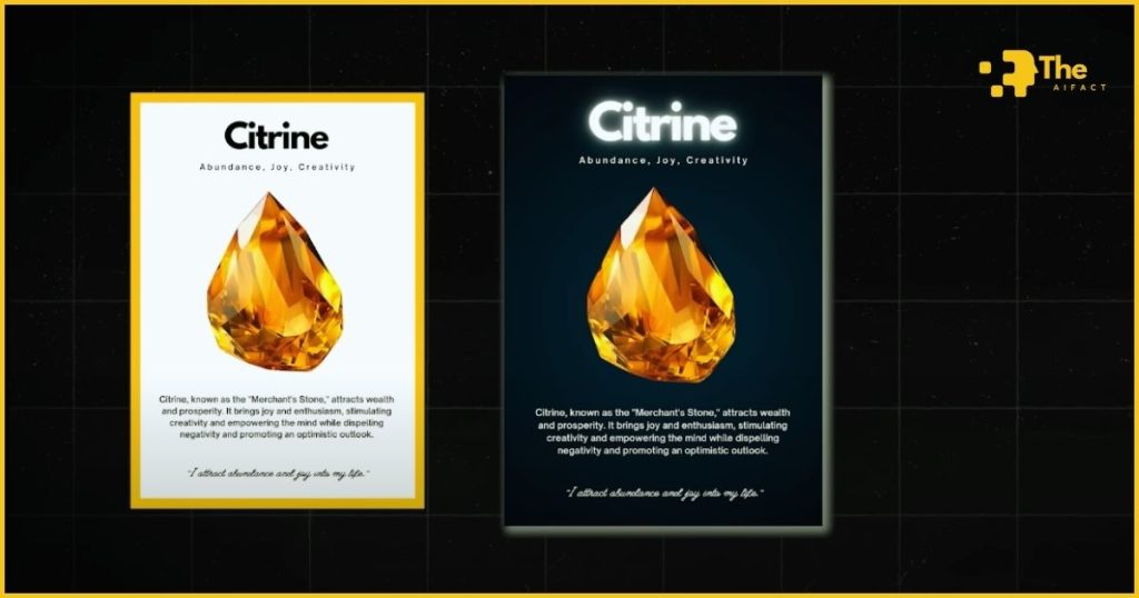 Crystal Meaning Cards with AI - Designing Your Crystal Meaning Cards