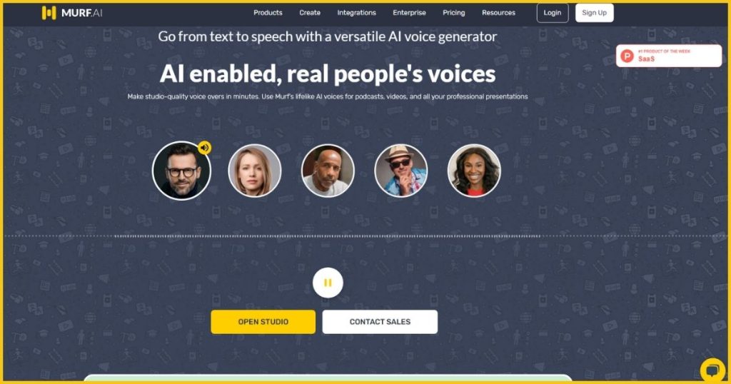 Best AI Tools That Will Make You Rich - Murf AI: Realistic Text-to-Speech