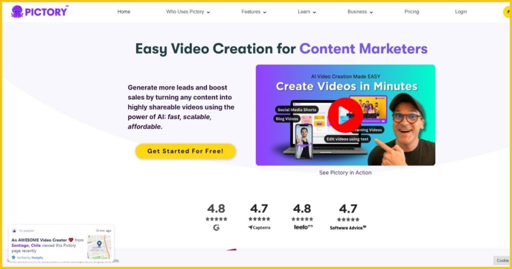 Best AI Tools That Will Make You Rich - Pictory AI: Streamlining Video Creation