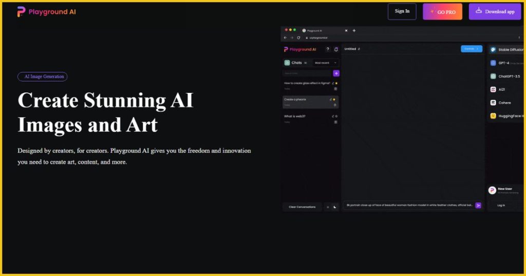 AI Tools That Create Images - Playground AI: High-quality AI Image Generation